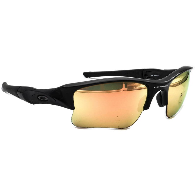 Oakley Rx-zonnebril, alleen montuur 03-899 Flak zwart halve rand 63 mm afbeelding 1