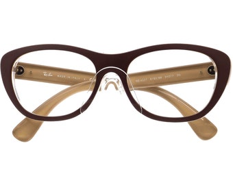 Ray Ban RB4227 6193/88 No Lenses Brown Square Cat Eyes Sunglasses Frame 55-17 Ray-Ban Sunglasses Frame Only RB 4227 6193/88 Matte Brown  main image 3