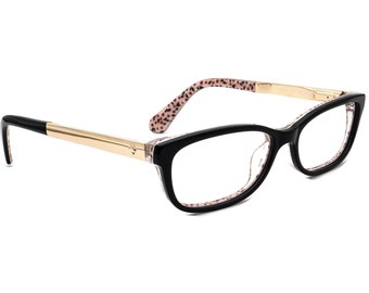 Kate Spade Eyeglasses Jessalyn UYY Black/Gold Rectangular Frame 52[]15 140