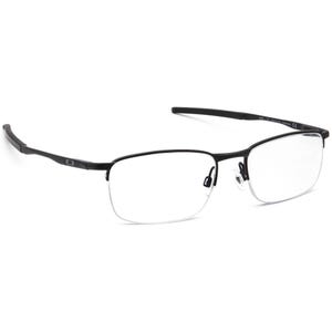 Oakley Men&#39;s Eyeglasses OX3174-0153 Barrelhouse 0.5 Matte Black Half Rim Metal Frame 53[]18 139