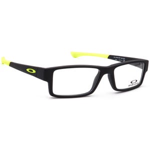 Oakley Junior Eyeglasses OY8003-0550 Airdrop XS Matte Black/Neon Green Rectangular Frame 50[]15 126 image 1