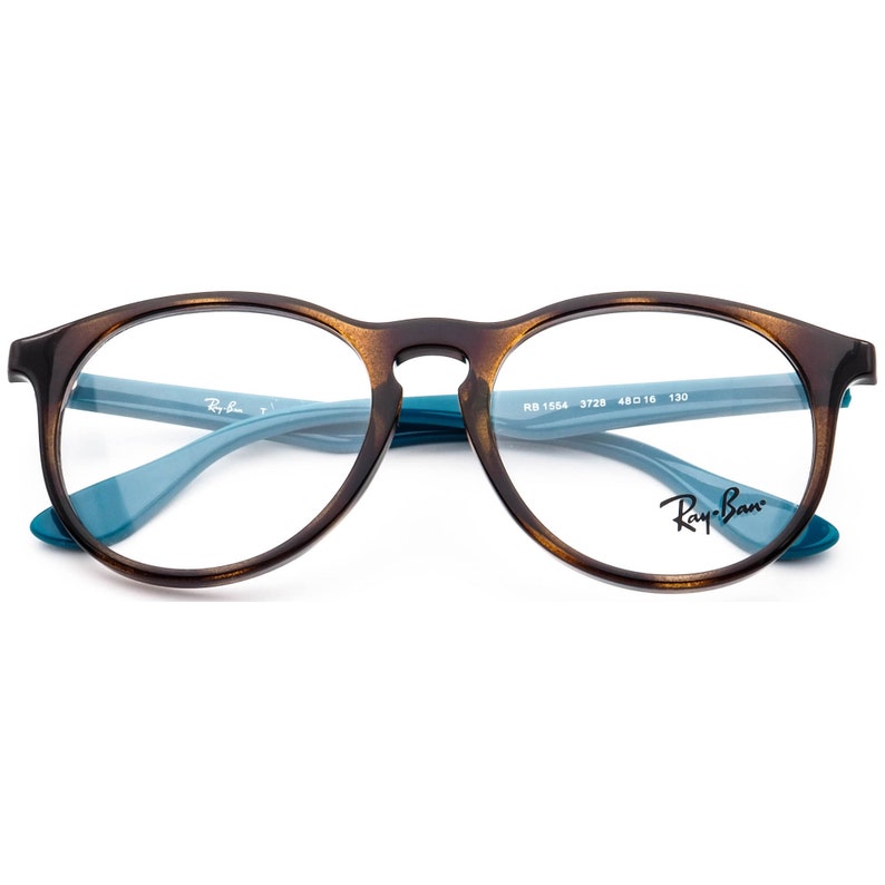 Ray-Ban Junior Eyeglasses RB 1554 3728 Tortoise/Blue Round Frame 48[]16 130 image 6