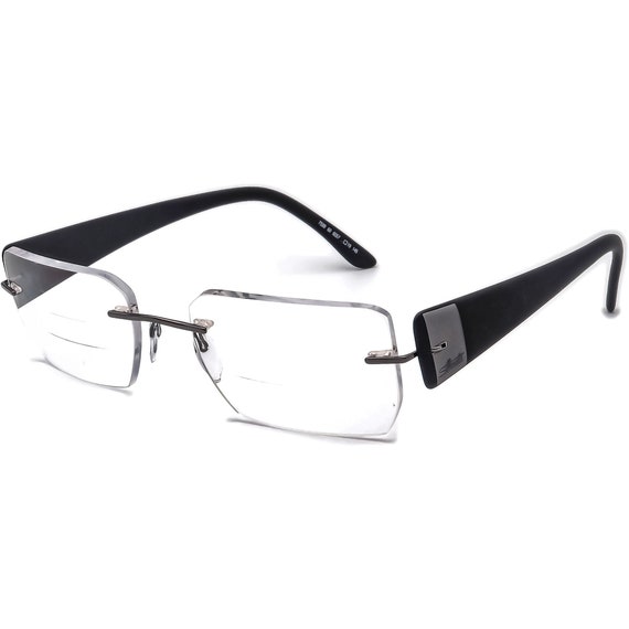 Silhouette Eyeglasses 7599 60 6057 Gunmetal/Gray … - image 3