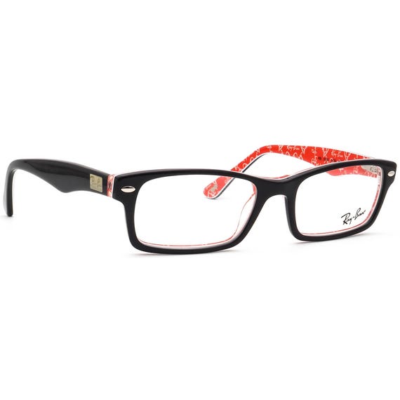 Ray-ban Eyeglasses RB 5206 2479 Polished Black on Red  display picture 2