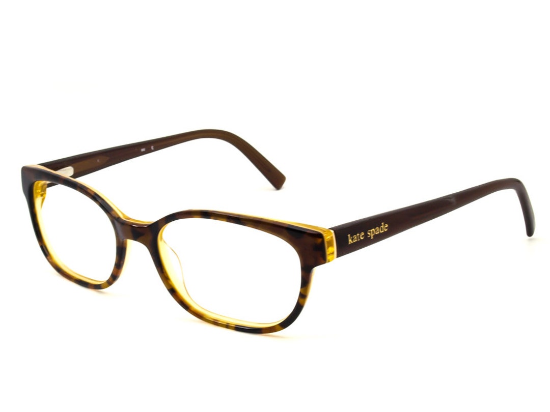 Kate Spade Eyeglasses Blakely ODH2 Tortoise/yellow Rectangular - Etsy  Denmark