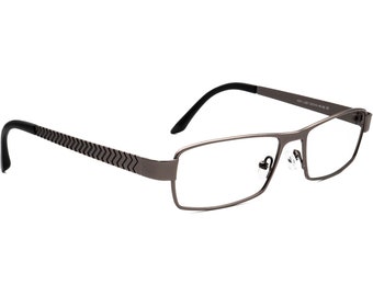 Carrera CA7550 Black Gray Rectangle Eyeglasses 51-18 135 Carrera CA7550 Black Metal Gray Rectangle Eyeglasses Frames  main image 3