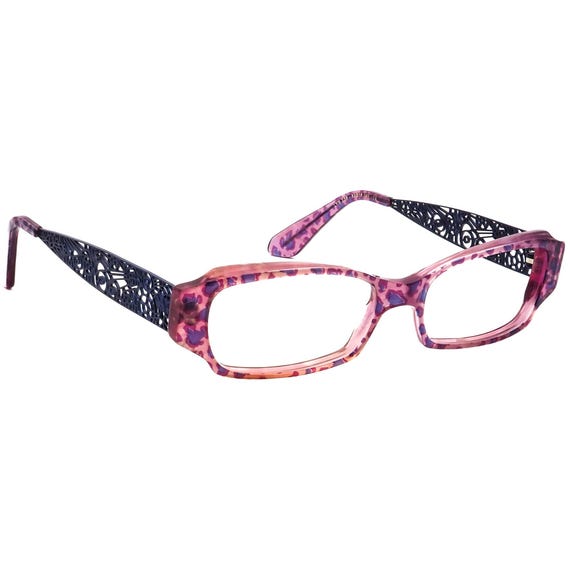 Vintage Trendy Jean Lafont Eyeglasses Sunglasses Frames. Burgundy & Light Blue. Lafont Women Red Eyeglass Frames for sale | eBay main image 3