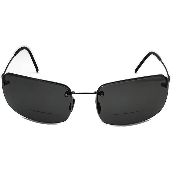 Maui Jim Sunglasses Frame Only MJ-351-02 Flexon Black Half Rim