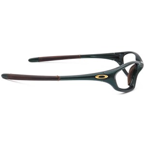 Oakley Men's Sunglasses Frame Only 1st Gen XX Twenty Metallic Green Wrap USA 56 mm image 4