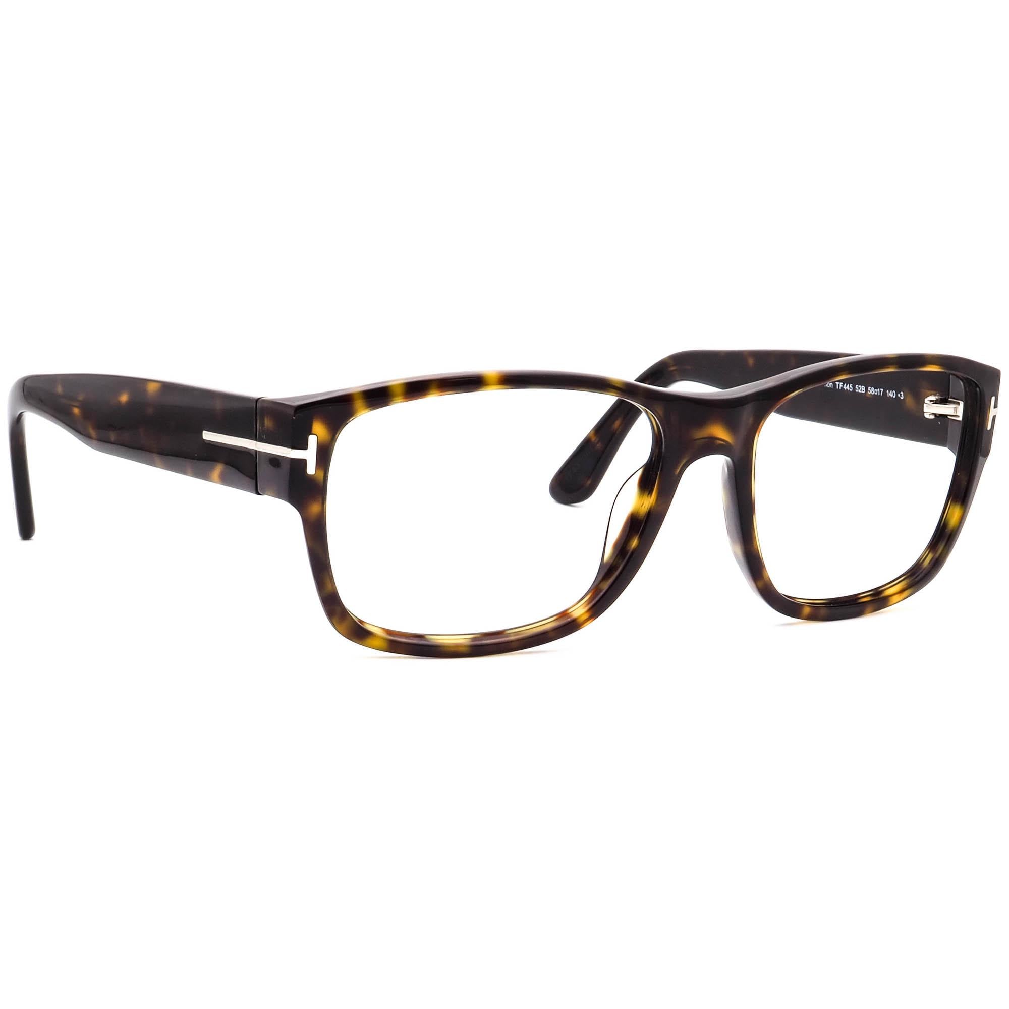 Tom Ford Sunglasses Frame Only Mason TF445 52B Dark Havana Square