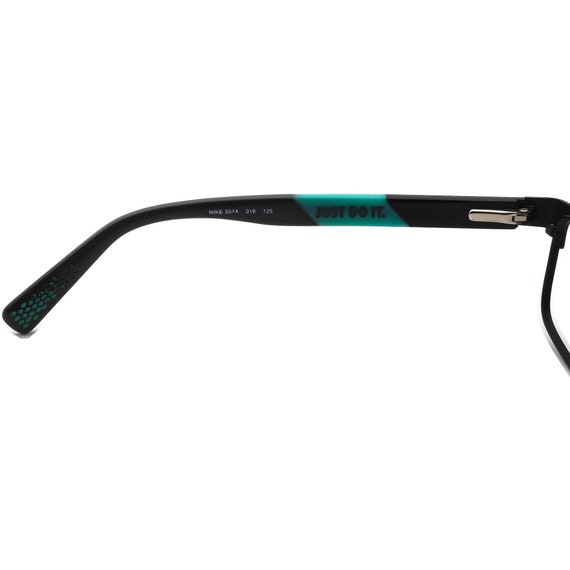 Nike Kids' Eyeglasses 5574 018 Black Rectangular … - image 9