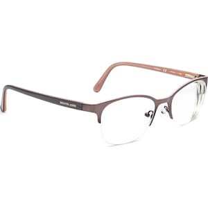 Michael Kors Eyeglasses MK743 033 Titanium Brown Half Rim Frame 51[]20 140