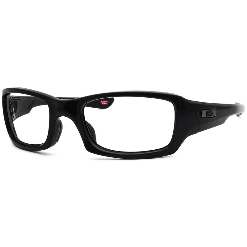 Oakley-zonnebril, alleen montuur OO9238-0454 (4+1)2 Fives Squared Polished Black Wrap 54 mm afbeelding 3