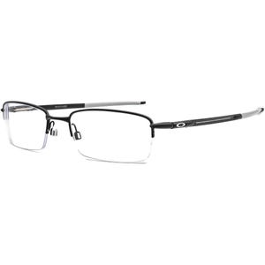Oakley Men's Eyeglasses OX3111-0254 Rhinochaser Satin Black Half Rim Metal Frame 54[]19 143 image 3