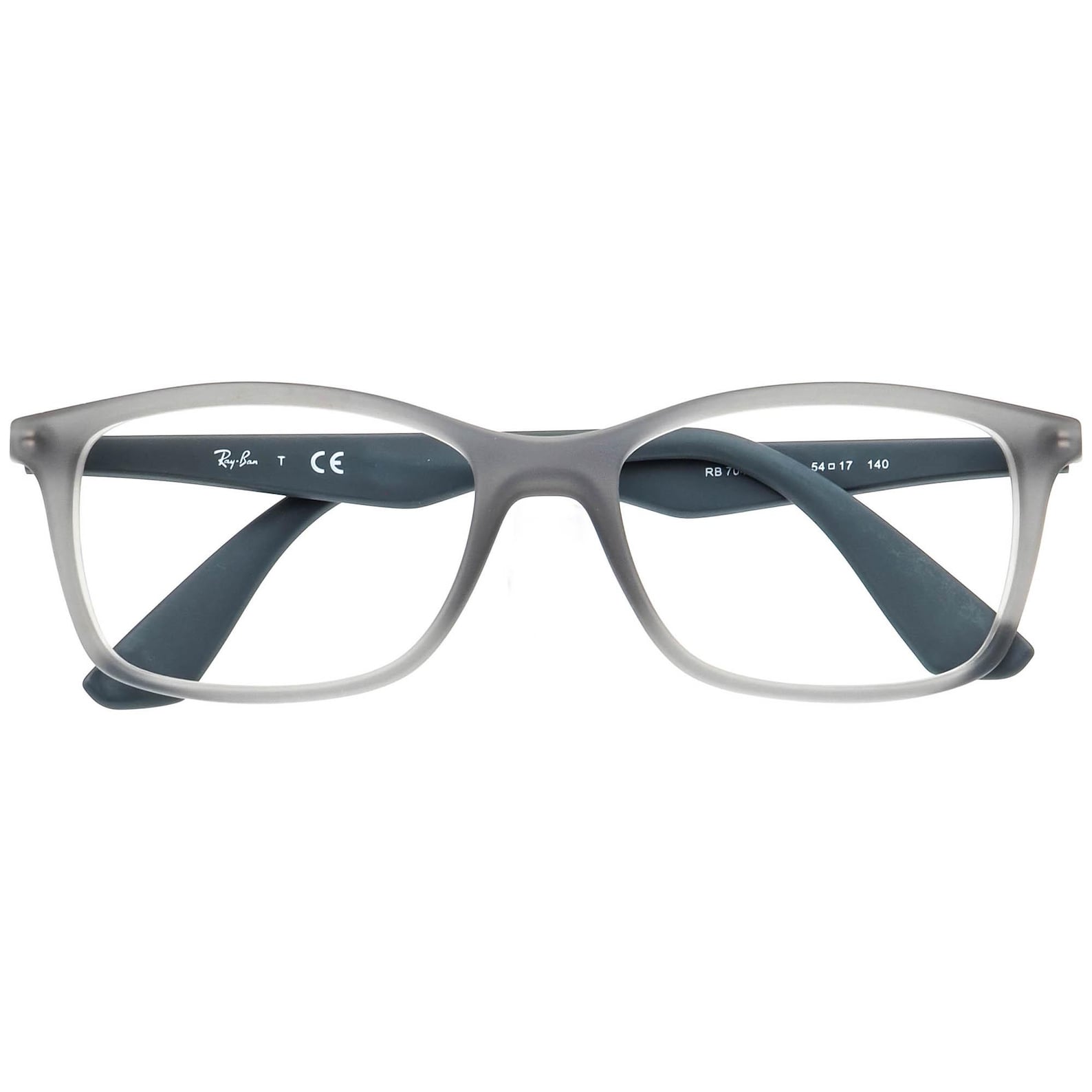 Ray-ban Eyeglasses RB 7047 5482 Matte Gray Square Frame 54[]17 140 - Etsy