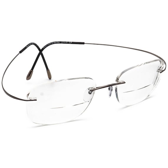 Silhouette Eyeglasses 7611 60 6107 7799 Titan Gunm