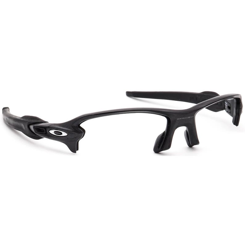 Oakley Men's Sunglasses Frame Only OO9188-60 Flak 2.0 Black/Steel Gray Half Rim 59 mm image 1