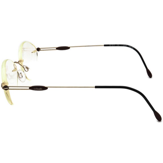 Silhouette Eyeglasses M 7374 /20 V 6059 Titan Gol… - image 5
