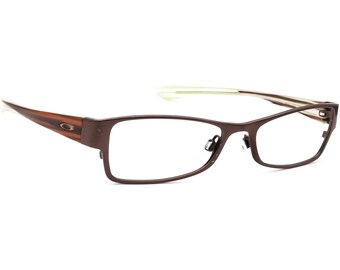 Oakley Women's Eyeglasses Fate 2.0 Polished Brown Rectangular Frame 51[]17 134