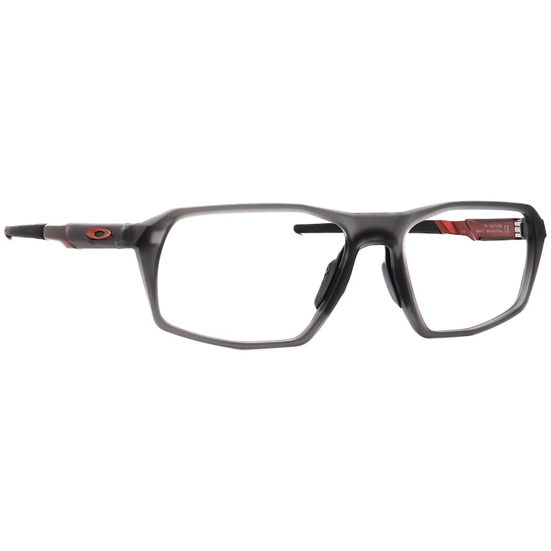 Oakley Eyeglasses OX8170-0256 Tensile Satin Grey Smoke Square Frame 56[]17 138 image 1