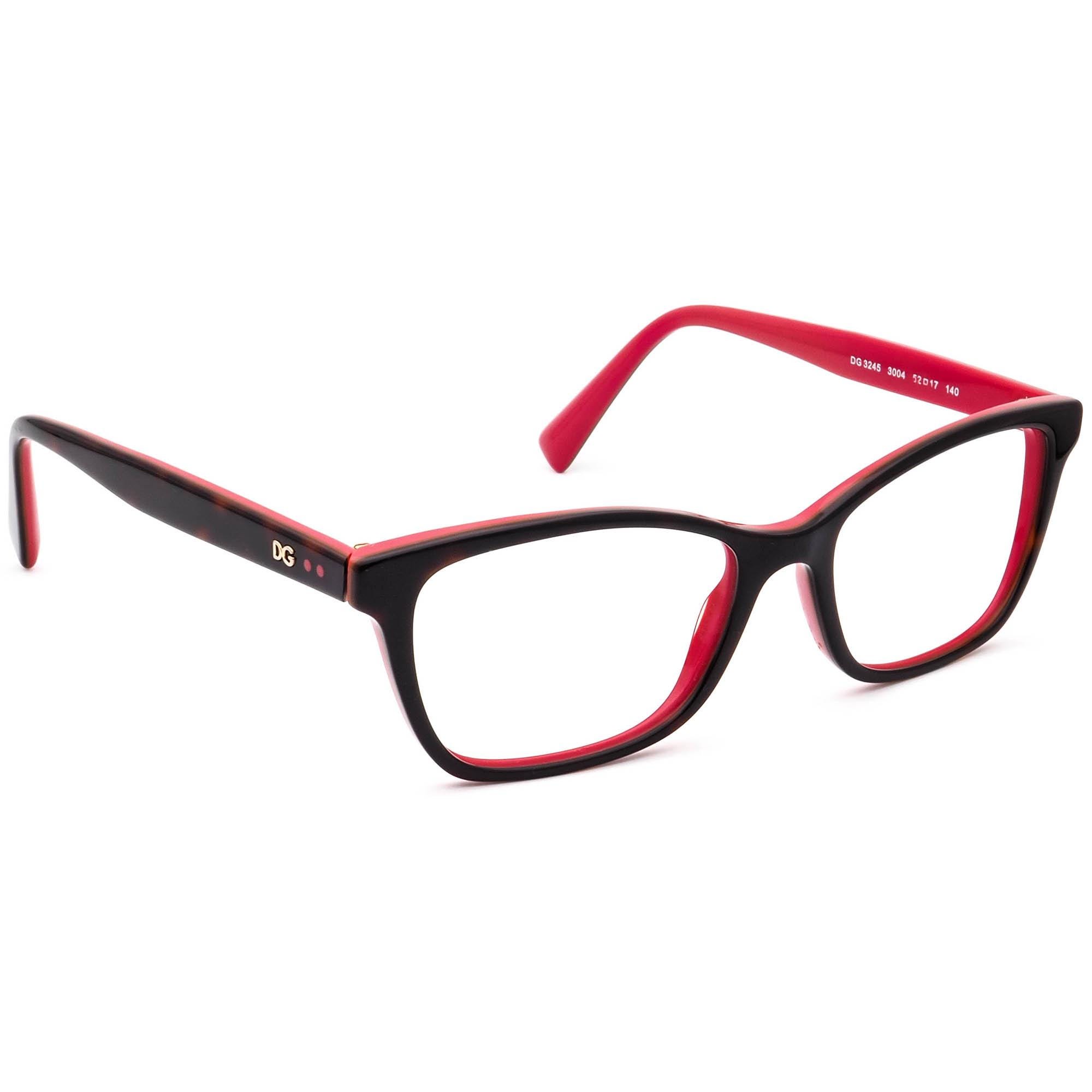 Dolce & Gabbana★素敵！DG3245 Eyeglasses Dolce & Gabbana Women's Eyeglasses DG 3245 3004 Dark Havana