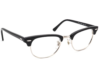 Ray-Ban Eyeglasses RB 5154 2000 Black&Silver Horn Rim Frame 49[]21 140