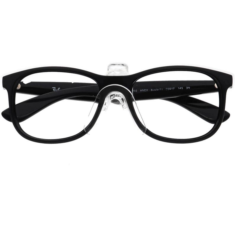 Gafas de sol Ray-Ban Frame Only RB 4202 Andy 6069/71 Negro mate sobre negro pulido Cuadrado Italia 55 mm imagen 6
