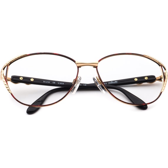 Silhouette Eyeglasses M6250 /30 V6054 Tortoise/Go… - image 7