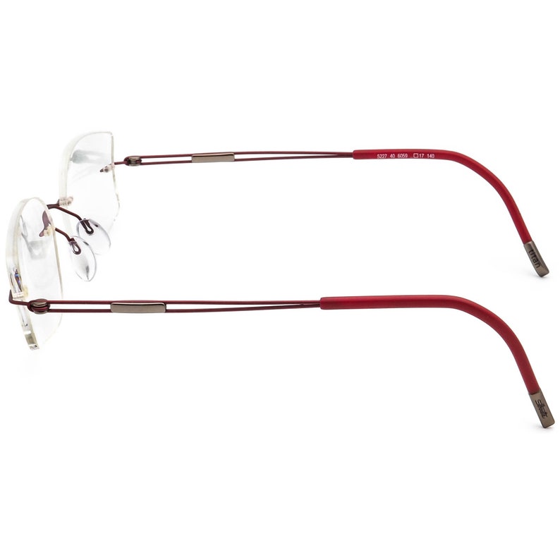 Silhouette Glasögon 5227 40 6059 Titan Vinröd Garnityr Österrike 47[]17 140 bild 5