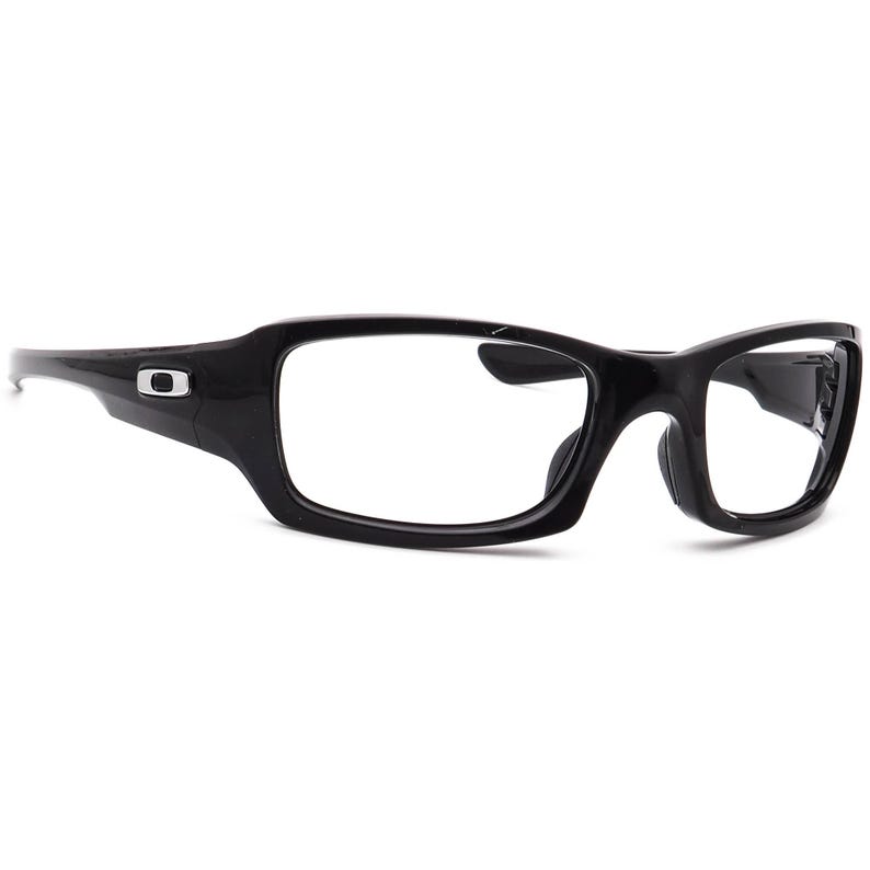 Oakley Men's Sunglasses Frame Only OO9238-06 (4+1)2 Squared Polished Black Wrap 54 mm image 1
