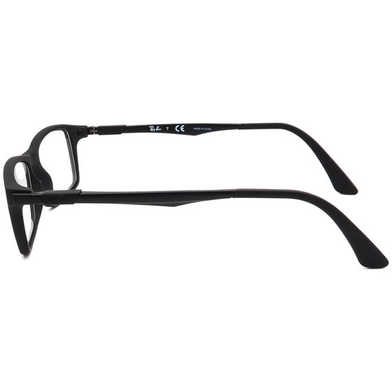 Ray-Ban Eyeglasses RB 7017 5196 Matte Black Recta… - image 5
