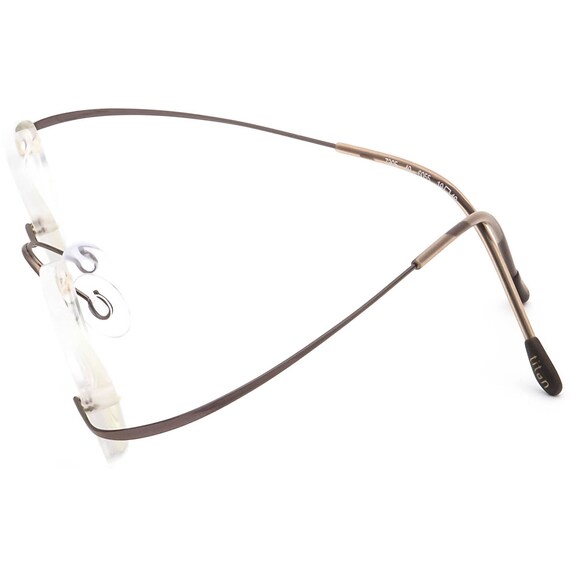 Silhouette Eyeglasses 7395 40 6055 Titan Brown Ri… - image 5