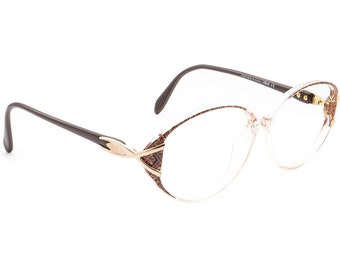 Silhouette SPX 1861 20 6051 Oval Clear Brown Eyeglasses  display picture 1