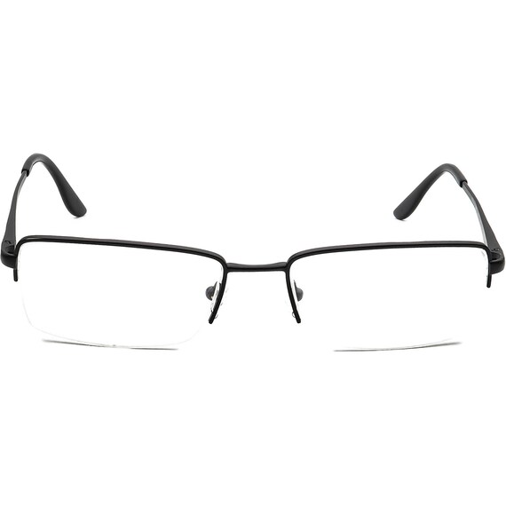 Ray-ban Eyeglasses RB 6154 2576 Black Half Rim Metal Frame 54[]17