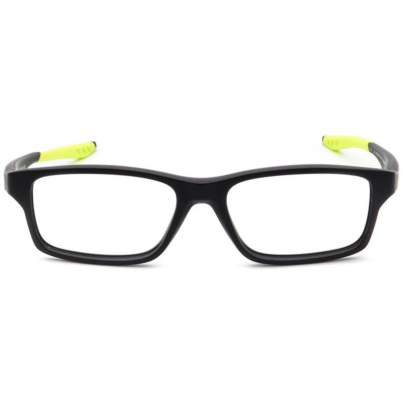 Oakley Men's Eyeglasses OY8002-0649 Crosslink XS Small Matte Black & Green Rectangular Frame 49[]14 122 image 2