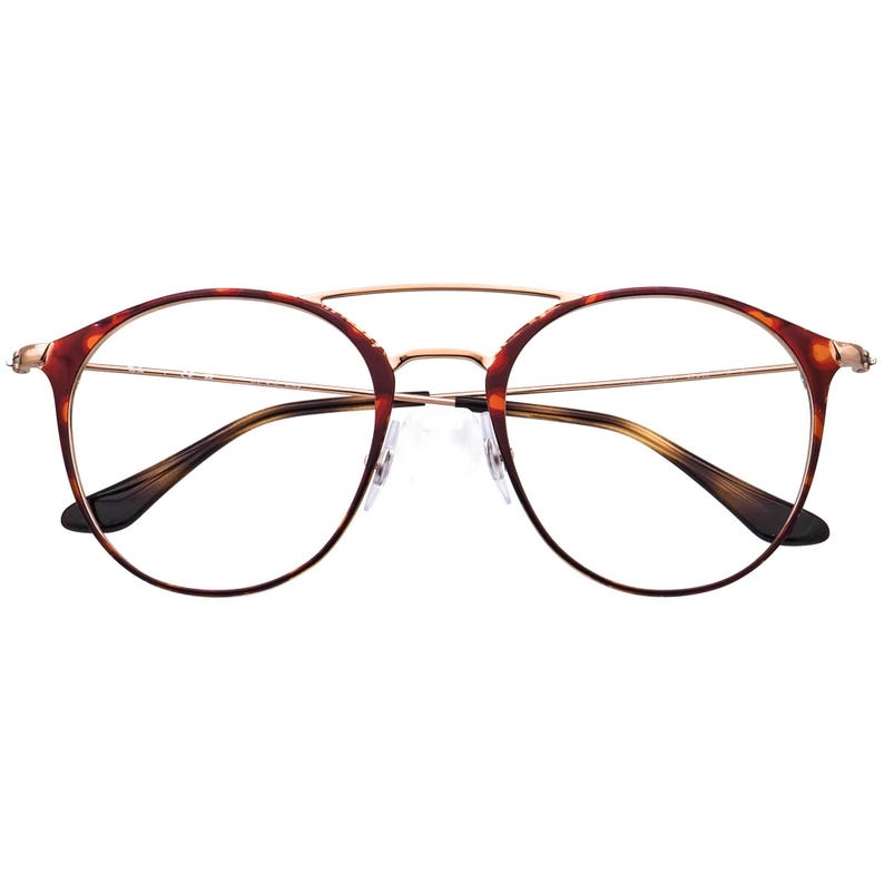 Ray-Ban Sunglasses Frame Only RB 3546 9074 Polished Havana Phantos Metal 52 mm image 5