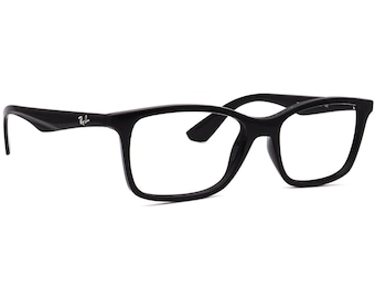 Occhiali da vista Ray-Ban RB 7047 2000 Montatura quadrata nera lucida 54[]17 140