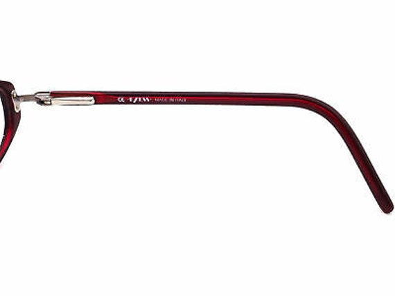 Exess Eyeglasses MOD. 52280 COL 171 Burgundy Oval… - image 7