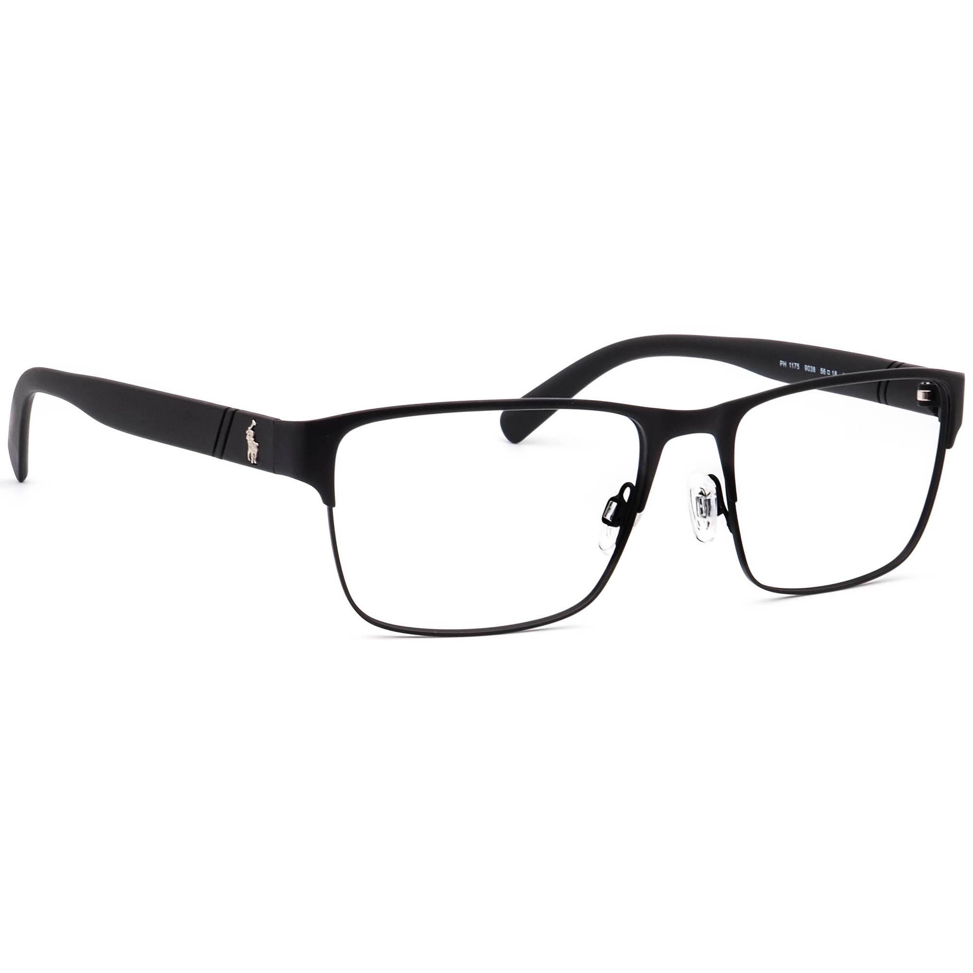 Authentic Polo Ralph Lauren RL 9038 56*17*140* Eyeglasses Frames Ralph Lauren Polo Eyeglasses PH 1162 9038 Frames 56 [] 17  main image 4