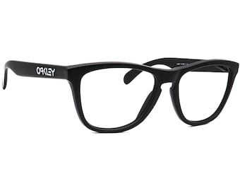 Oakley-zonnebril, alleen montuur Frogskin 24-297 matzwart gemodificeerd vierkant 55 mm