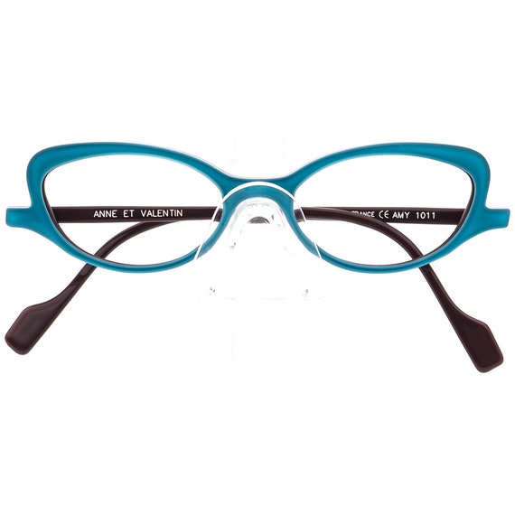 Anne Et Valentin Eyeglasses Amy 1011 Blue/Brown Cat E… Gem