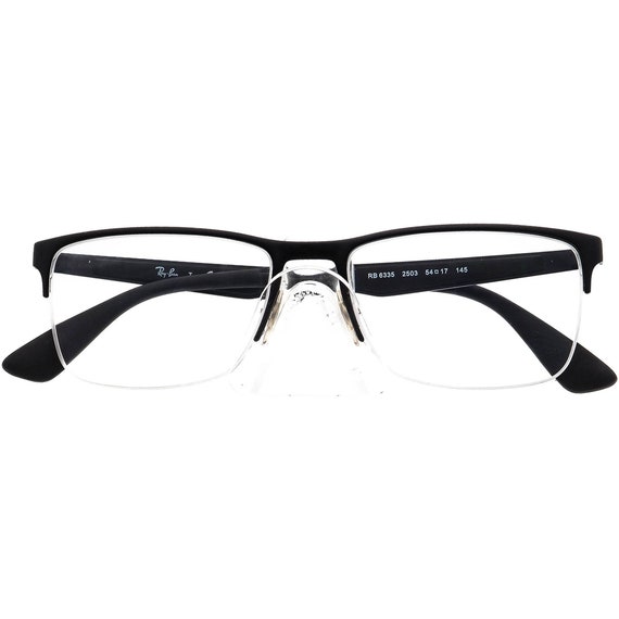 Ray-Ban Eyeglasses RB 6335 2503 Black Half Rim Fr… - image 6