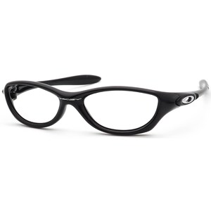 Oakley Men's Sunglasses Frame Only Fate Polished Black Oval USA 51 mm image 3