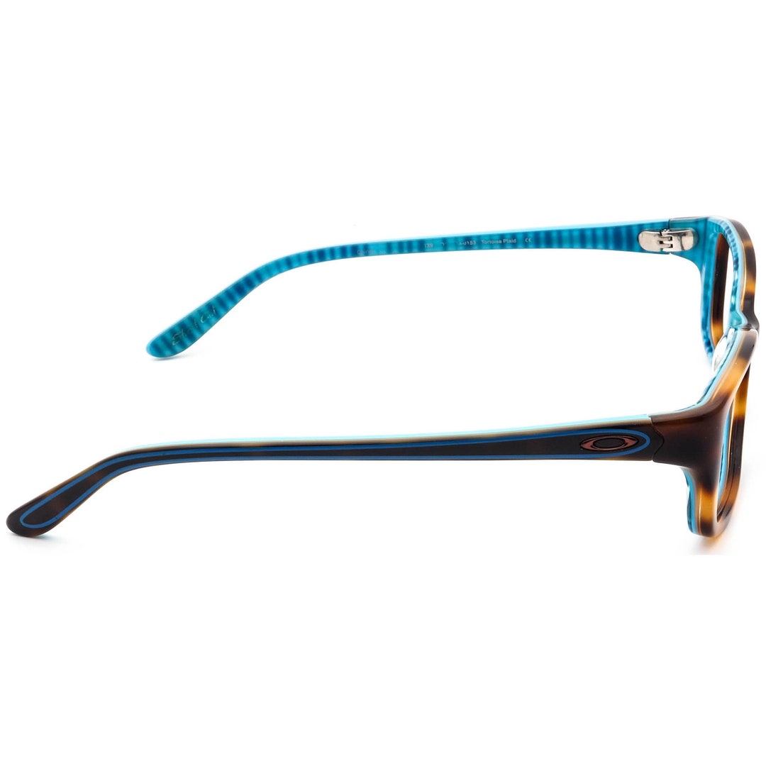 Oakley Short Cut Eyeglasses OX 1088-0153 Tortoise Plaid NEW Genuine OAKLEY Short Cut Tortoise Plaid Blue Eyeglasses  main image 4