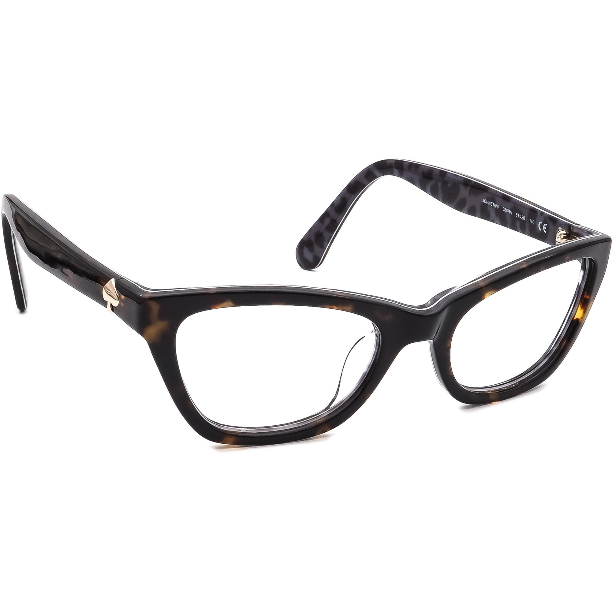 Kate Spade Sunglasses Frame Only 086HA Dark Tortoise Etsy