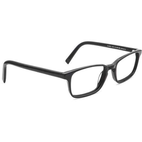 Warby Parker Eyeglasses Hardy 100 Glossy Black Rec