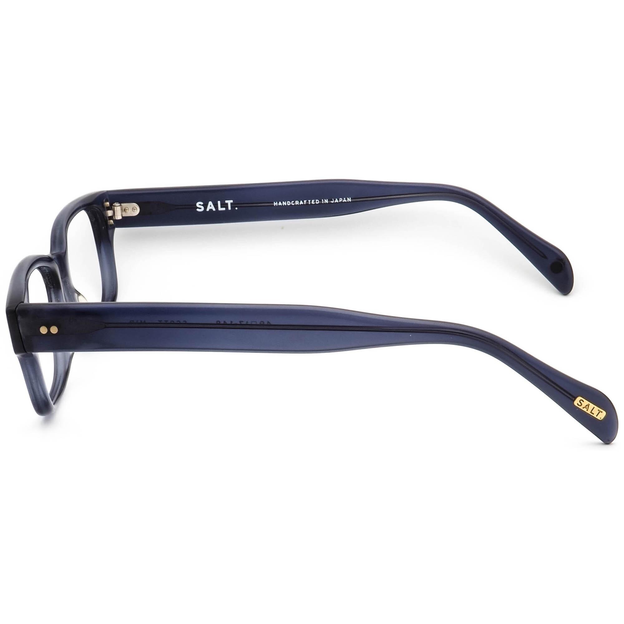 SALT. Marty Eyeglasses Blue Fade Square Frames 53-17-148 Handcrafted in Japan Salt. Blue Eyeglass Frames for sale | eBay main image 3