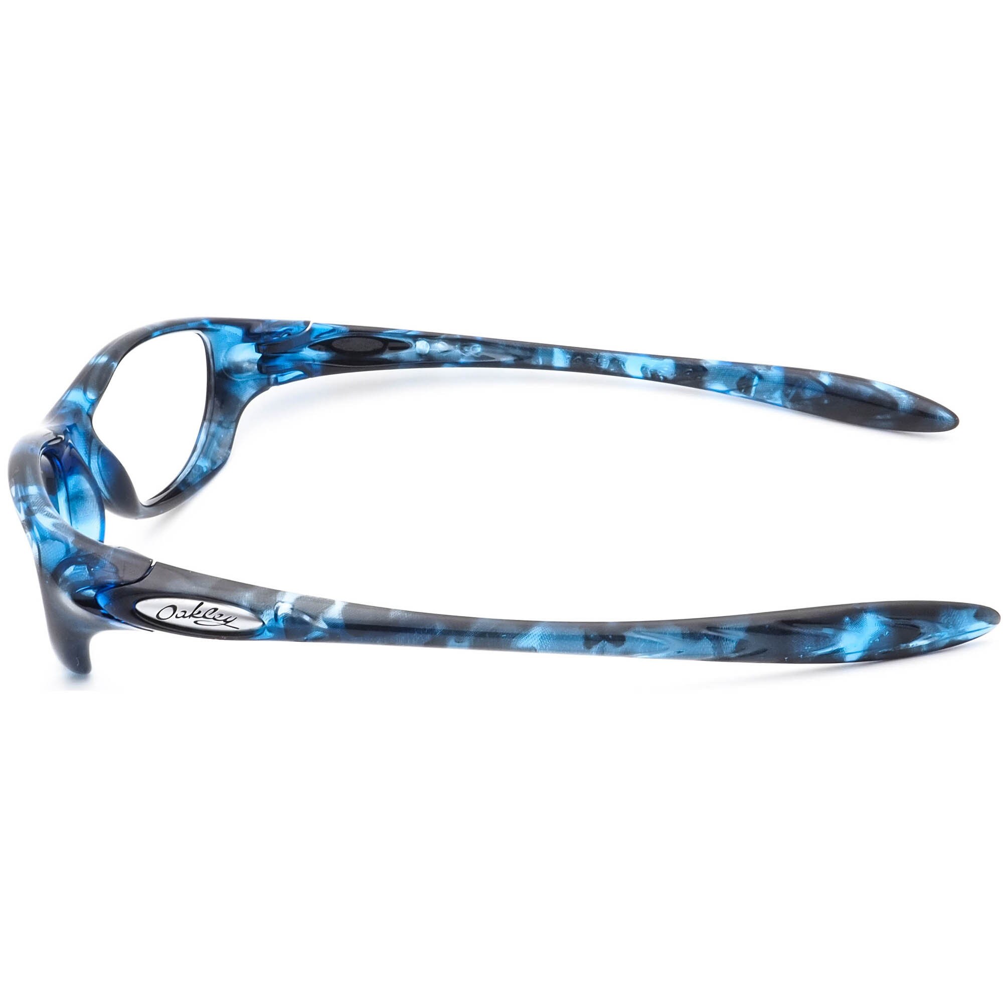 Oakley Sunglasses Frame Only Fate Blue Tortoise Wrap USA 51 