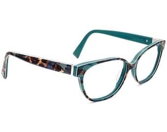 Seraphin Damenbrille Brooke/8894 Teal Tiger Cat Eye Rahmen Japan 55[]16 140 Handgefertigt