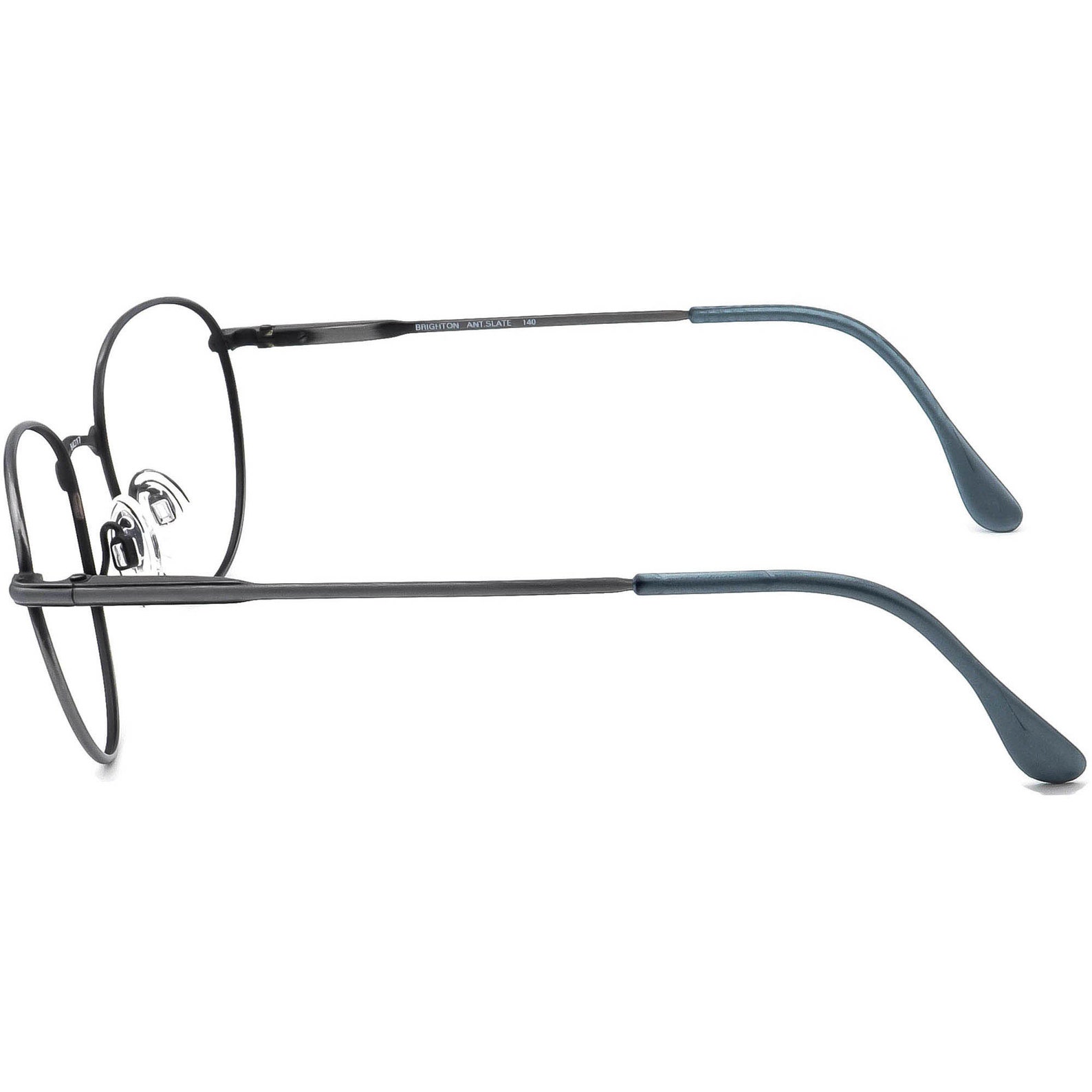 Fratelli Lozza Fratelli Lozza Eyeglasses Brighton Ant.slate Round Metal Frame Italy 54 ...